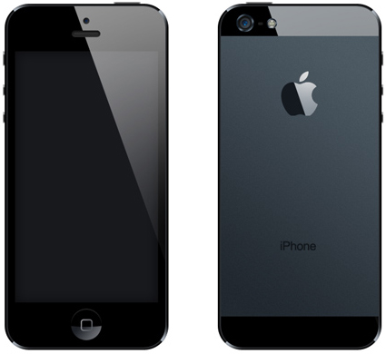 PSD-iPhone-frente-y-reverso-color-negro-iphone-5-photoshop-front-and ...