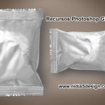 ¿necesitas un template de bolsa metálica limpio para hacer el montaje del diseño del packaging de tu producto?.