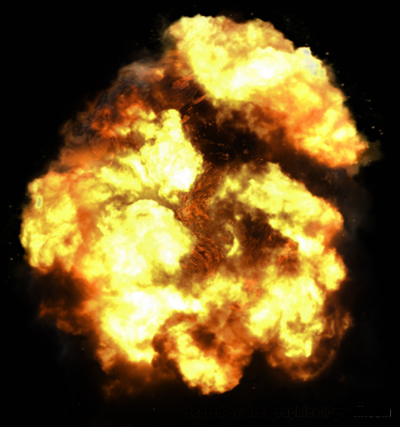 Archivo PSD Bola de Fuego, explosión imagen para editar en Photoshop Free download template