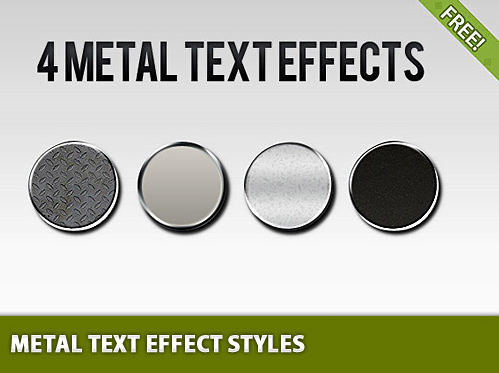 Archivo .asl estilo efecto metal para texto en Photoshop