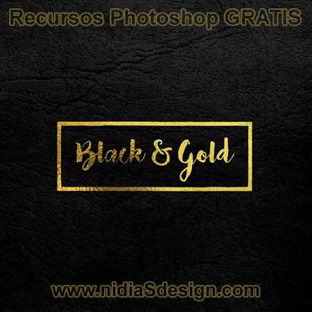 Este es un bello Mockup con logotipo en oro sobre cuero negro, es una plantilla en archivo .PSD editable en Photoshop, por lo que puedes sustituir el texto que actualmente tiene el template y colocar tu logo en letras doradas o imagen sobre cuero en color negro.